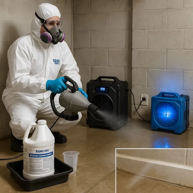 Sanitization and Odor Removal process in Cocoa Beach, FL